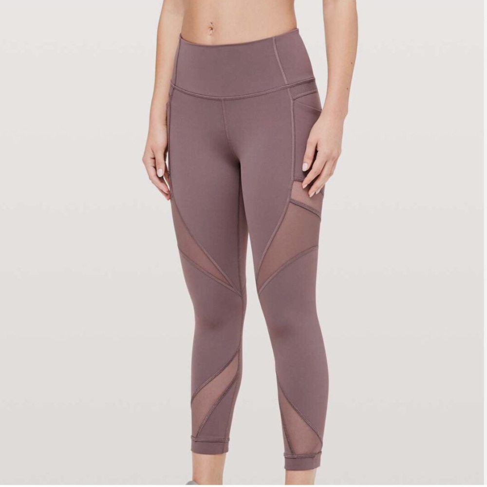 lululemon Mesh In-Motion Crop 23”